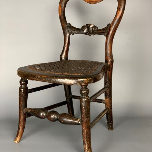 Victorian Child's or Doll's Chair