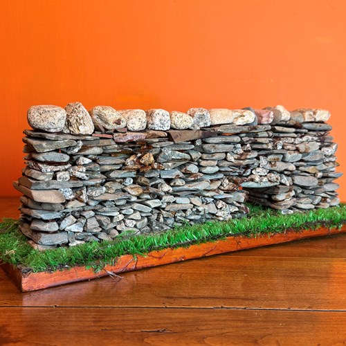 Model Of A Drystone Wall