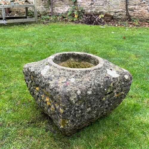 Planter Made Of Reclaimed Stone From The Palace Of Westminster WWII
