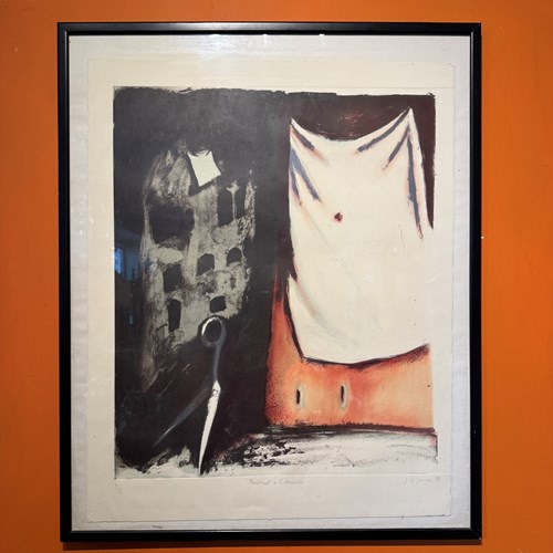 Janie George 'Bedsheet & Catacombs' Limited Edition Lithograph