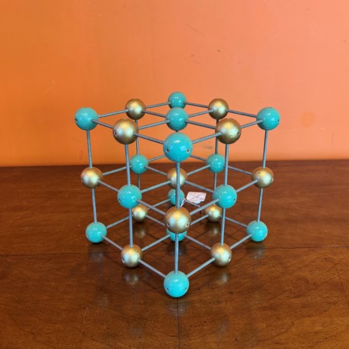Vintge 1960'S Molecular Model Of Sodium Chloride