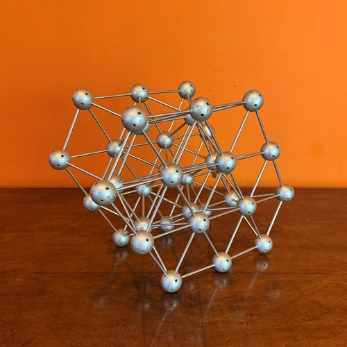 Vintage 1960S Molecular Atom Structure Of Hexagonal Close Packing