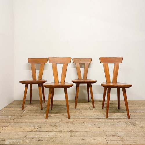 1940’s Mid Century Zydel Beech Wood Dining Chairs