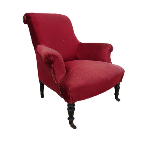 Antique Napoleon III Armchair