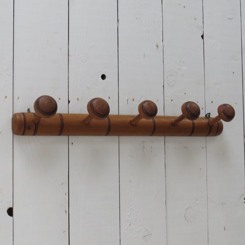 Antique Faux Bamboo Coat Hooks