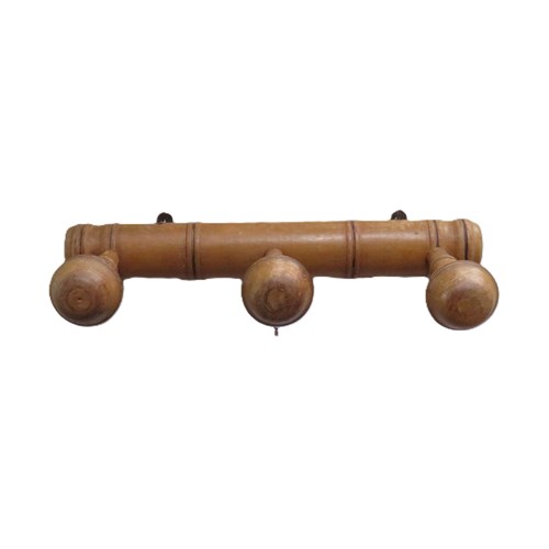 Antique Faux Bamboo Coat Hooks