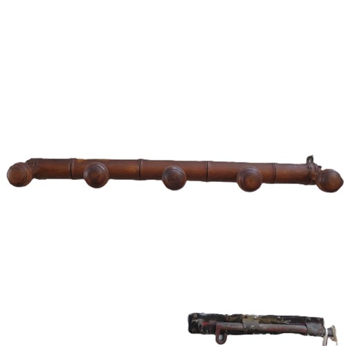 Antique Faux Bamboo Coat Hooks