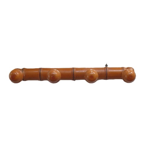 Antique Faux Bamboo Coat Hooks