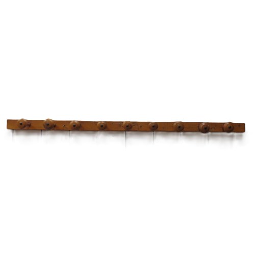 Long Set Of Faux Bamboo Coat Hooks