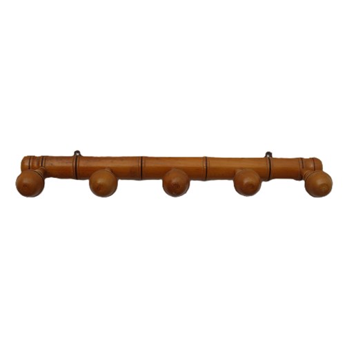 Antique Faux Bamboo Coat Hooks