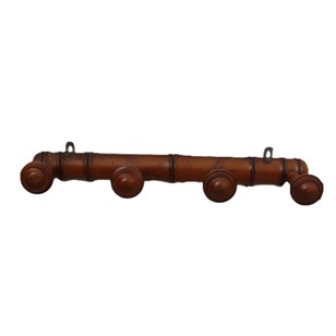 Antique Faux Bamboo Coat Hooks