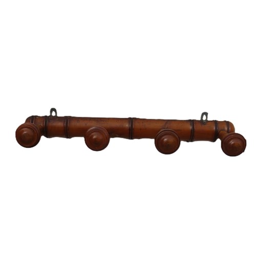 Antique Faux Bamboo Coat Hooks