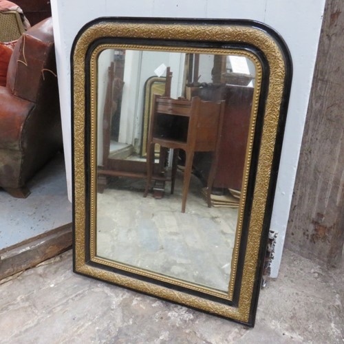 Antique Louis Philippe Wall Mirror
