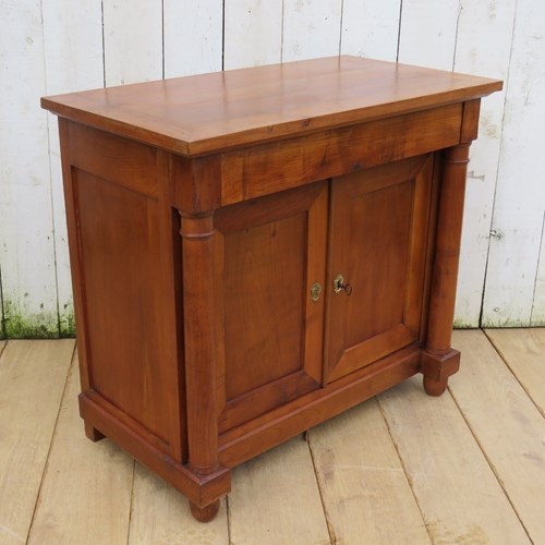 Antique French Empire Cherry Wood Buffet