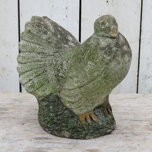 English Weathered Garden Dove Ornament