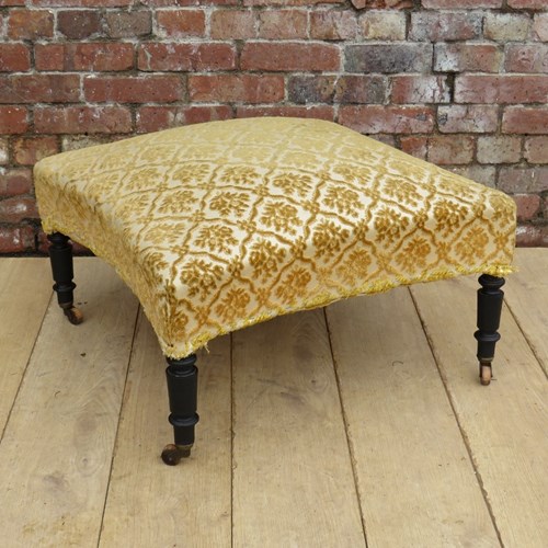 Antique French Napoleon III Footstool