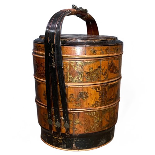 Antique Chinese Wedding Basket