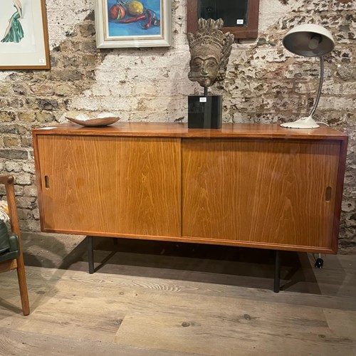 Mid Century Cherry Sideboard By Robin Day For Hille