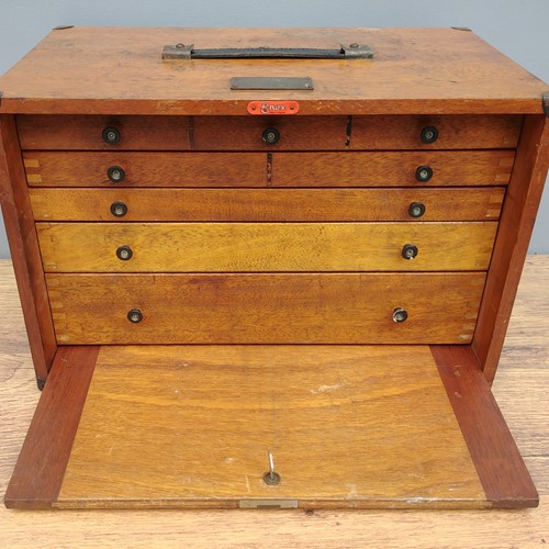 Vintage 5 drawer engineers cabinet