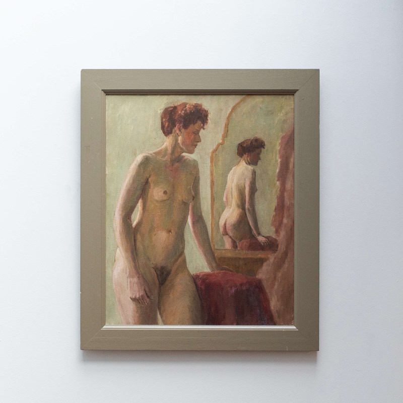 Nude Figure With Reflection Oil Painting By Ann Le Bas (1923 - 2020) NEAC RE-hutt-nude-figure-reflection-in-mirror-oil-painting-by-ann-le-bas-hutt-decor-main-638052487797768392.jpg