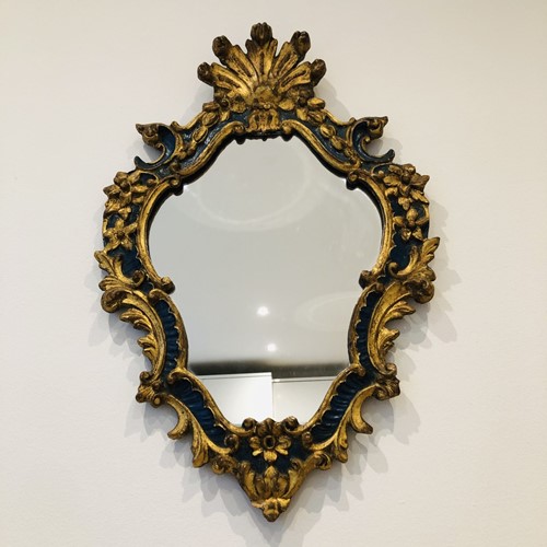 Italian Rococo Carved Mirror