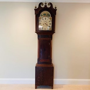 Georgian Longbase Clock