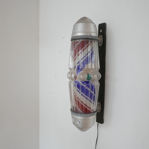 Japanese Barber Advertising Barber's Pole Light