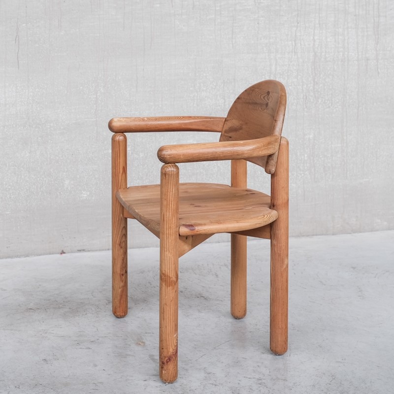 Set Of Four Pine Mid-Century Danish Chairs Attr. To Rainer Daumiller-joseph-berry-interiors-dscf0649-main-638043680903545881.JPG