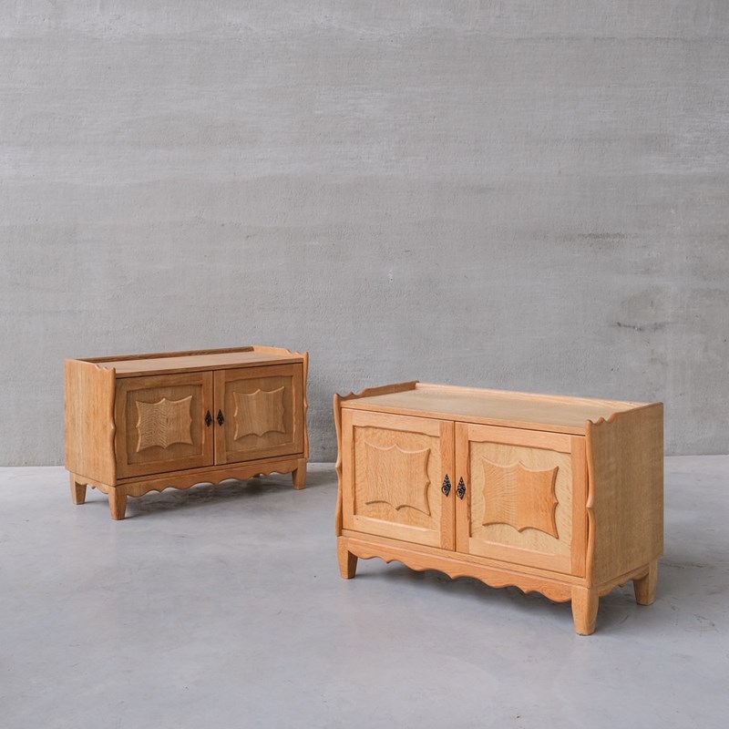 Oak Danish Mid-Century Bedside Cabinets Or Sideboards Attr. To Henning Kjaernulf-joseph-berry-interiors-dscf1006-main-638367809373258214.JPG