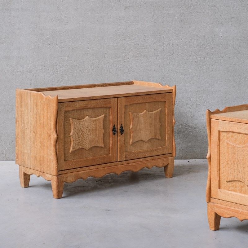 Oak Danish Mid-Century Bedside Cabinets Or Sideboards Attr. To Henning Kjaernulf-joseph-berry-interiors-dscf1008-main-638367809388726496.JPG
