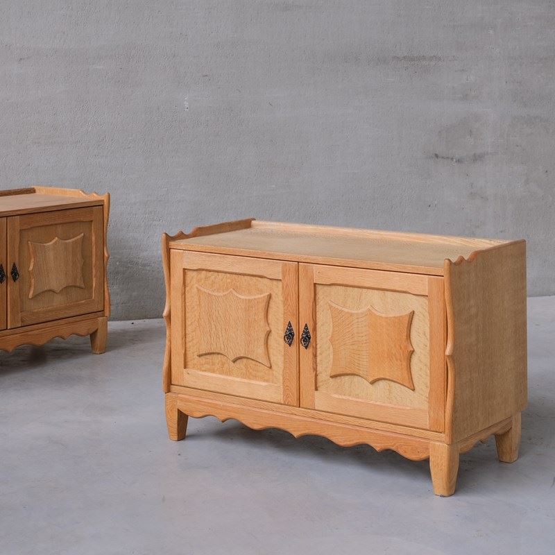 Oak Danish Mid-Century Bedside Cabinets Or Sideboards Attr. To Henning Kjaernulf-joseph-berry-interiors-dscf1009-main-638367809397320067.JPG