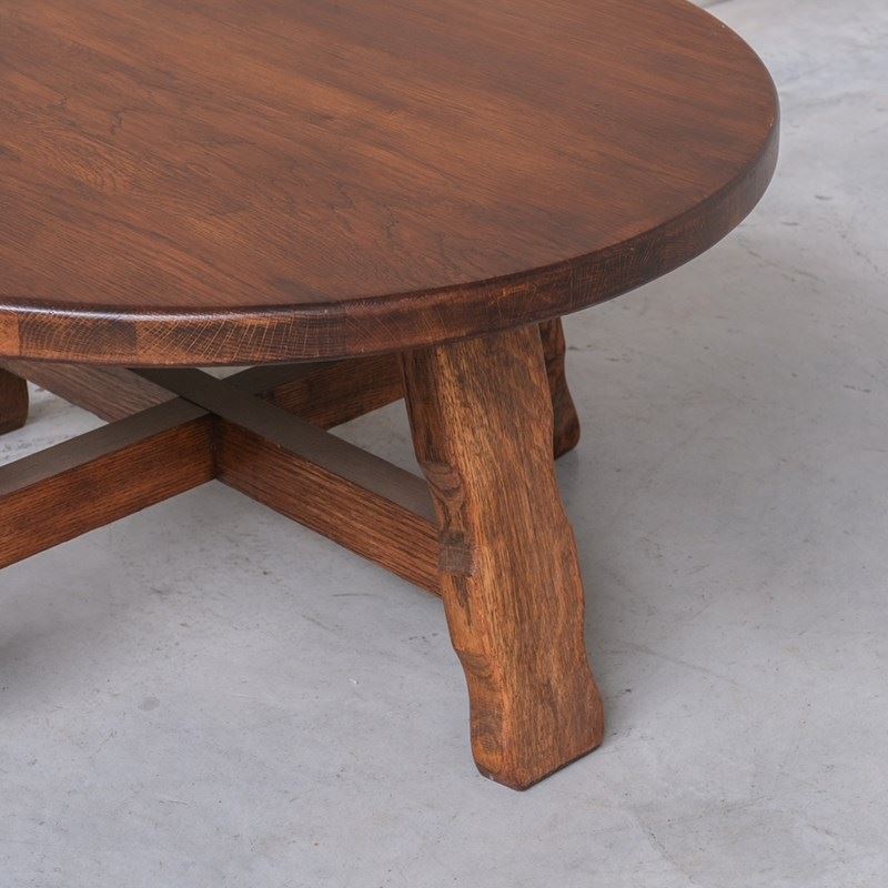 Brutalist Mid-Century Oak Circular Coffee Table -joseph-berry-interiors-dscf4952-main-638187923918732246.JPG