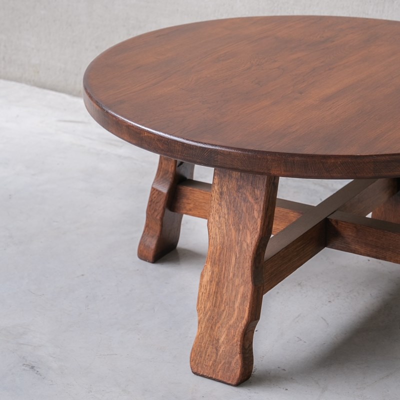 Brutalist Mid-Century Oak Circular Coffee Table -joseph-berry-interiors-dscf4955-main-638187923943888109.JPG
