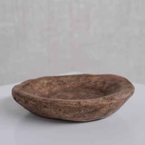Nepalese Marble Or Stone Small Primitive Bowl (No.2)