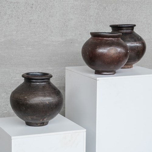 Antique Spanish Ceramic Water Pots Vases