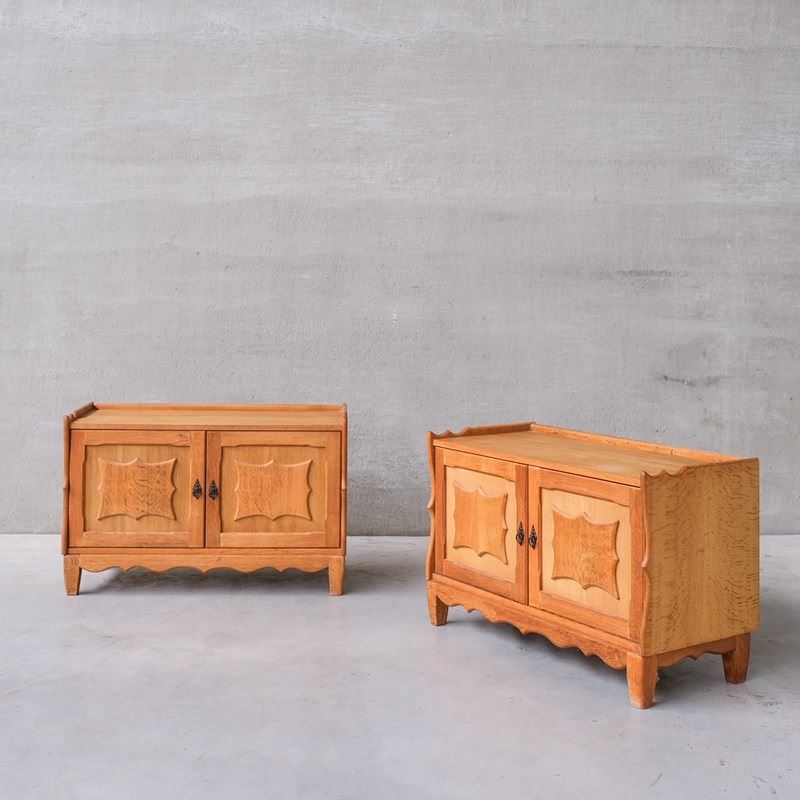 Oak Danish Mid-Century Bedside Cabinets Or Sideboards Attr. To Henning Kjaernulf-joseph-berry-interiors-dscf8578-main-638366837094350277.JPG
