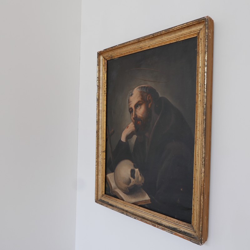 c19th century St. Jerome Religious Painting-joseph-berry-interiors-img-1564-main-637304377921985265.JPG