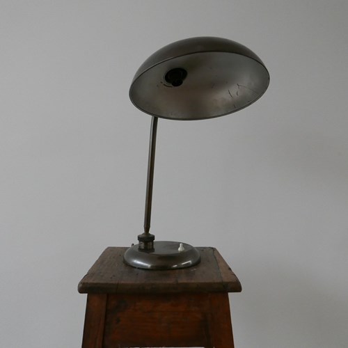 Bauhaus Mid-Century German Table Lamp Attr. To Kaiser Idell