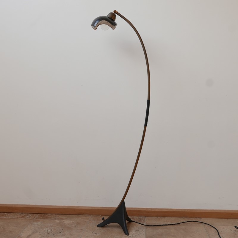 Dutch Curved Mid-Century Floor Lamp with Shade -joseph-berry-interiors-img-2967-main-637541174080213647.JPG