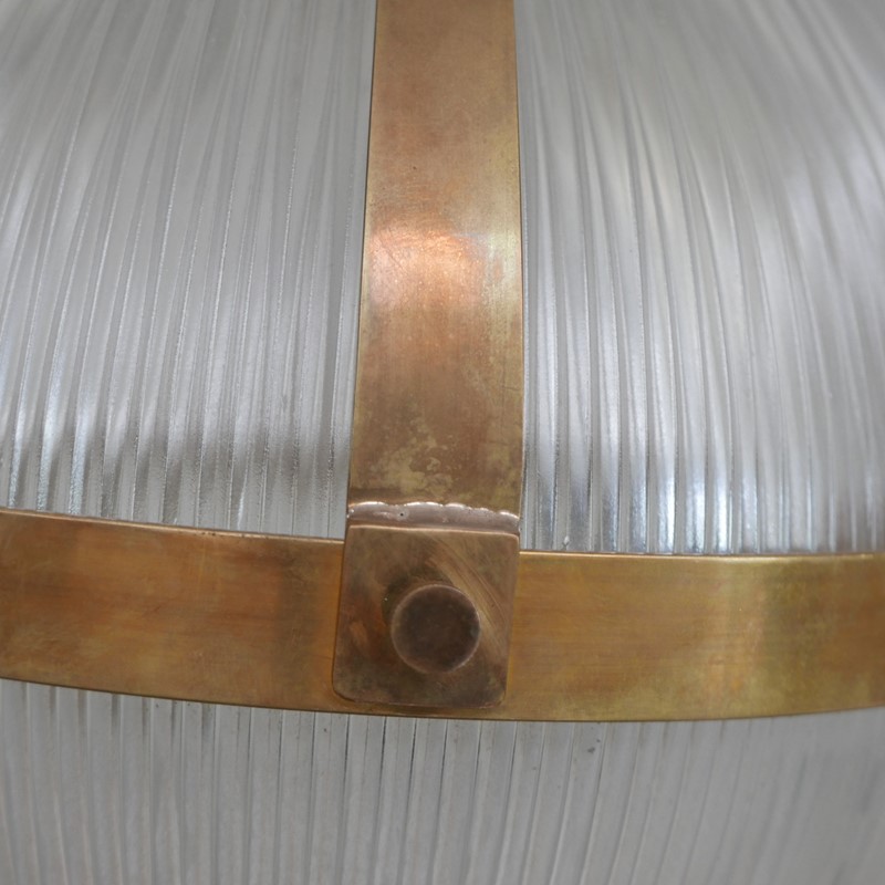 Brass and Glass Holophane Style Pendant Light-joseph-berry-interiors-img-3543-main-637696420893150033.JPG