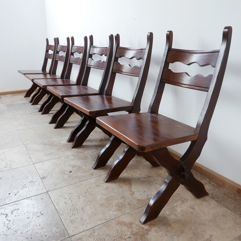 Brutalist Set of Six Belgium Dining Chairs (6)-joseph-berry-interiors-img-3641-main-637541670021306841.JPG