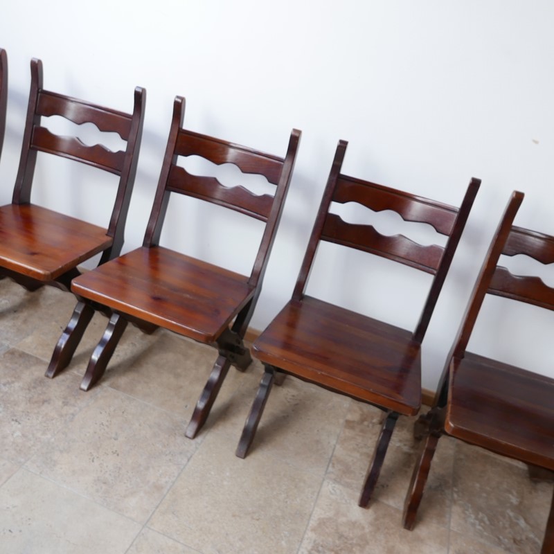 Brutalist Set of Six Belgium Dining Chairs (6)-joseph-berry-interiors-img-3643-main-637541670033650606.JPG