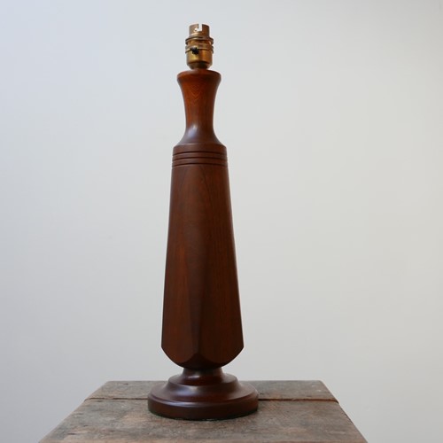Teak Mid-Century Scandinavian Table Lamp