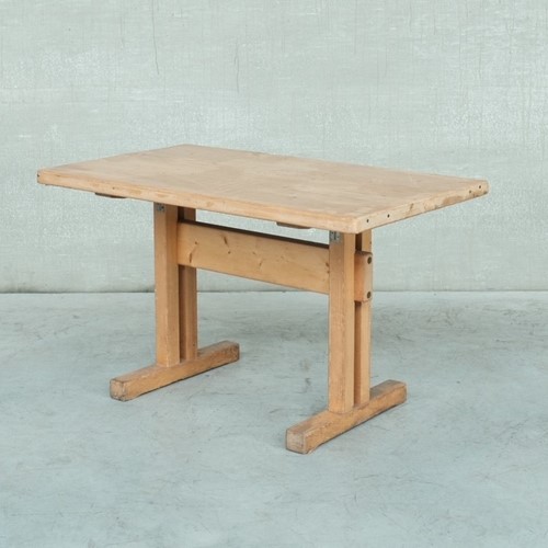 Charlotte Perriand French Les Arcs Dining Table