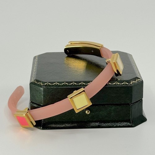 Vintage Nina Ricci Silicone Bracelet