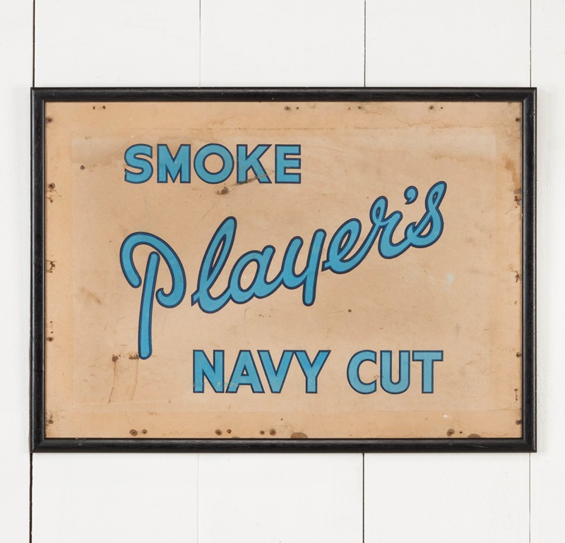Framed Player's Cigarettes Packaging-ljw-antiques-0537_main-main-636646086245742443.jpg