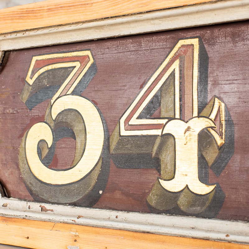 Hand painted #34 door number-ljw-antiques-0577-5-main-637916670830526290.jpg