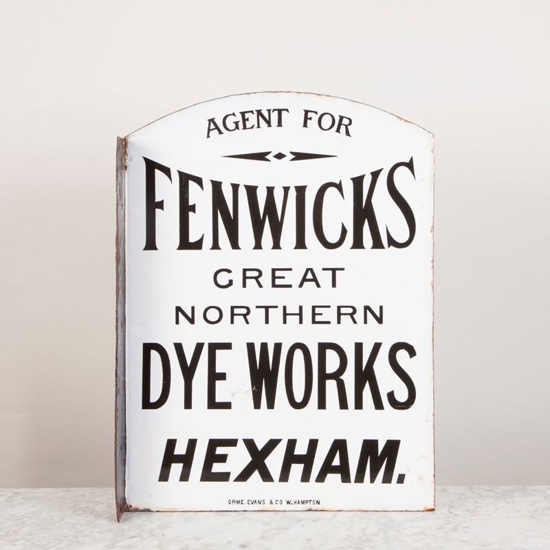 Fenwicks Great Northern Dye Works Enamel Sign-ljw-antiques-0756-1-main-637247292195440774.jpg