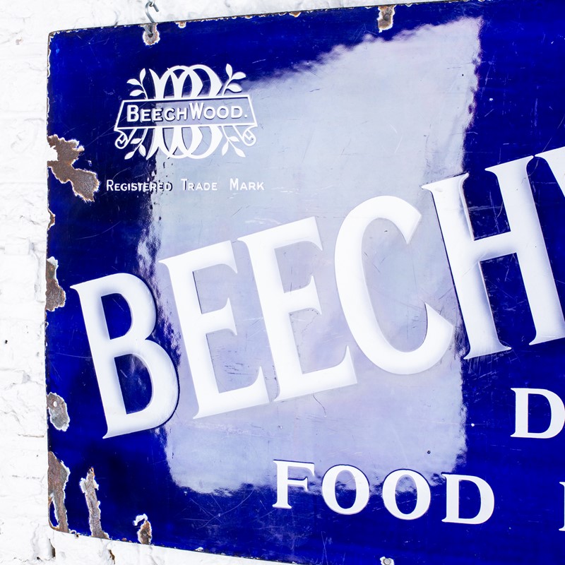 Beechwood - devonshire food products, enamel sign-ljw-antiques-0899-6-main-637563503312763765.jpg