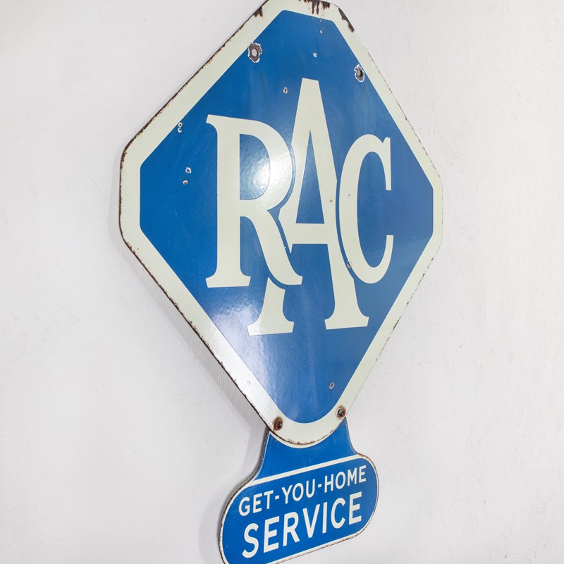 Fantastic double-sided RAC enamel sign-ljw-antiques-1055-angled-main-637368450069021021.jpg